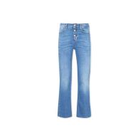 Liu Jo Denim Cropped Jeans Blue, Dam