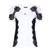 Dolce & Gabbana Klassisk T-Shirt White, Dam