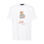 Ralph Lauren Polo Bear Vit T-shirt White, Herr