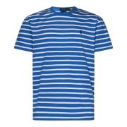 Polo Ralph Lauren Blårandiga Polo T-shirts Blue, Herr