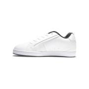 DC Shoes Herr Läder Sneakers White, Herr