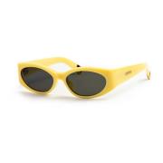 Jacquemus Vita SUN solglasögon Yellow, Dam