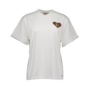 Josh V Roxy Beaded T-Shirts White, Dam