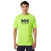Helly Hansen Kliskt Logotyp T-Shirt Green, Herr