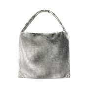 Paco Rabanne Pixel Tote Bag - Aluminium - Silver Gray, Dam