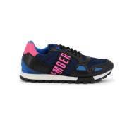 Bikkembergs Syntetiska Sneakers med Tygfoder Blue, Herr