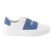 Givenchy Sportiga Elastiska Sneakers Blue, Dam