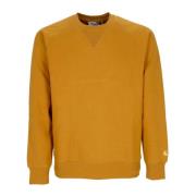 Carhartt Wip Chase Sweatshirt i Buckthorn/Guld Yellow, Herr