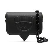 Chiara Ferragni Collection Svart handväska för kvinnor Black, Dam