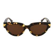 Bottega Veneta Sunglasses Bv1035S Brown, Dam