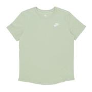 Nike Sportswear Club Tee - Honeydew/White Green, Dam