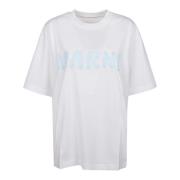 Marni Vit Lily T-shirt White, Dam