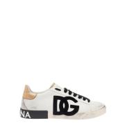 Dolce & Gabbana Vita Portofino Låga Sneakers White, Herr