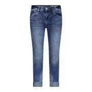 Adriano Goldschmied Trendiga Slim-Fit Cropped Jeans Blue, Dam