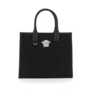 Versace Liten Shopper Väska Black, Dam