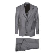 Lardini Grå Special Line Suit Gray, Herr