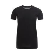 Dolce & Gabbana Svart Ull T-shirt Black, Dam