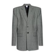 Vetements Houndstooth blazer Gray, Dam