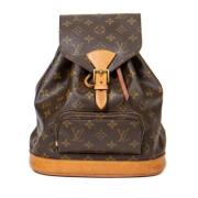 Louis Vuitton Vintage Pre-owned Canvas ryggsckar Brown, Dam