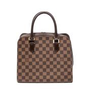 Louis Vuitton Vintage Pre-owned Canvas handvskor Brown, Dam