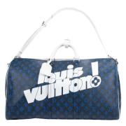 Louis Vuitton Vintage Pre-owned Canvas louis-vuitton-vskor Blue, Dam