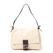 Fendi Vintage Pre-owned Canvas fendi-vskor Beige, Dam