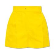 Dolce & Gabbana Jacquard shorts Yellow, Dam