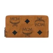 MCM Canvas Plånbok med Tryck Brown, Dam