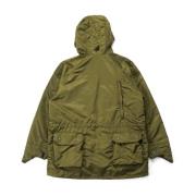 Engineered Garments Field Parka Flight Satin Nylon Green, Herr