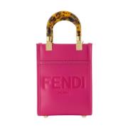 Fendi Sunshine Shoppingväska Pink, Dam
