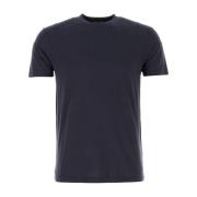 Tom Ford Marinblå Lyocell Blandning T-Shirt Blue, Herr