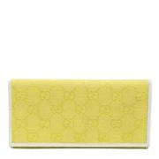 Gucci Vintage Pre-owned Canvas plnbcker Yellow, Dam
