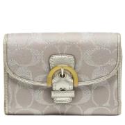 Coach Pre-owned Pre-owned Canvas plnbcker Gray, Dam