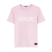 Versace Stiliga Toppar för Män Pink, Dam
