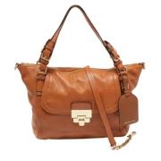 Michael Kors Pre-owned Pre-owned Laeder axelremsvskor Brown, Dam