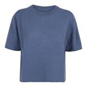 Lisa Yang Celia T-Shirt Blue, Dam