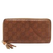 Gucci Vintage Pre-owned Laeder plnbcker Brown, Dam