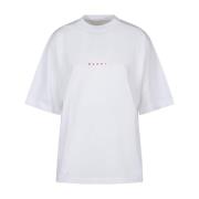 Marni Vit T-Shirt för Män White, Dam