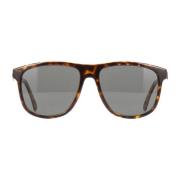 Saint Laurent Stiliga bruna solglasögon för kvinnor Brown, Dam