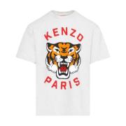 Kenzo Stilfull T-Shirt White, Herr