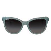 Dolce & Gabbana Mångsidiga och stilfulla blå solglasögon för kvinnor B...