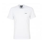 Barbour Herr Bomull Sports T-Shirt White, Herr