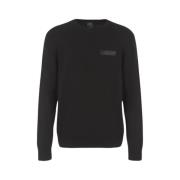 Armani Exchange Stilfull Pullover 6Rzm1E Zmx8Z Black, Herr