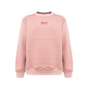 Sotf Dam Sweatshirt med Scoop Neck Pink, Dam
