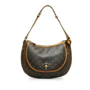 Louis Vuitton Vintage Pre-owned Canvas louis-vuitton-vskor Brown, Dam