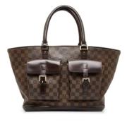 Louis Vuitton Vintage Pre-owned Laeder louis-vuitton-vskor Brown, Dam