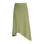 AllSaints Gia asymmetrisk kjol Green, Dam