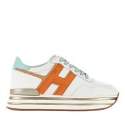 Hogan Vita Sneakers med Midi H222 Multicolor, Dam