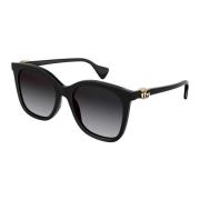 Gucci Cat Eye Solglasögon Black, Dam