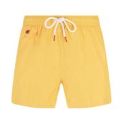 Kiton Gul Sea Kläder med Logo Appliqué Yellow, Herr